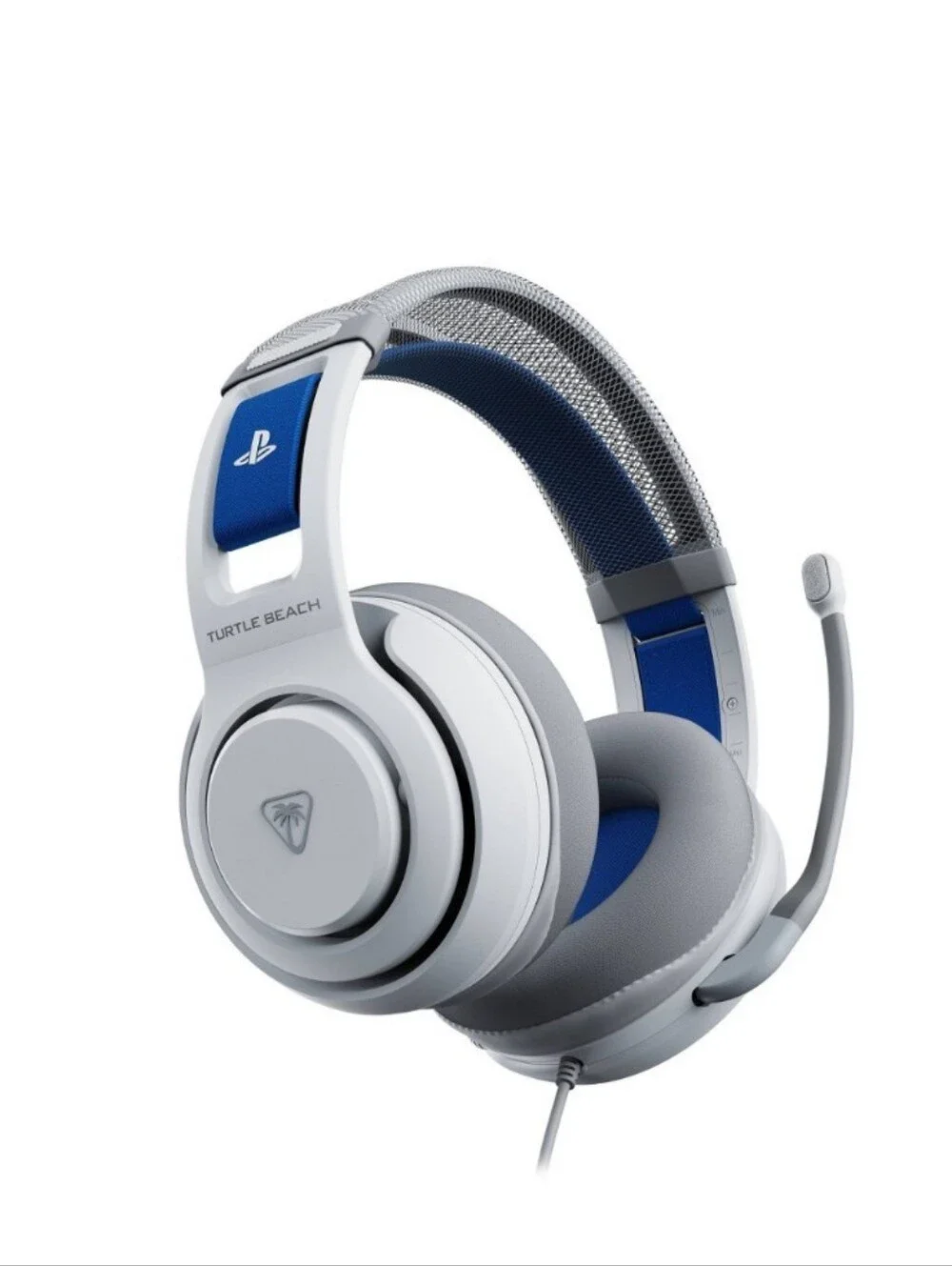 Turtle Beach Atlas 200 Wired Gaming Headset White & Blue (Official PlayStation)